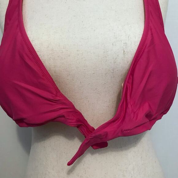 J. Crew NWT Pink Swim Front Knot Top Women Various - Picture 4 of 10